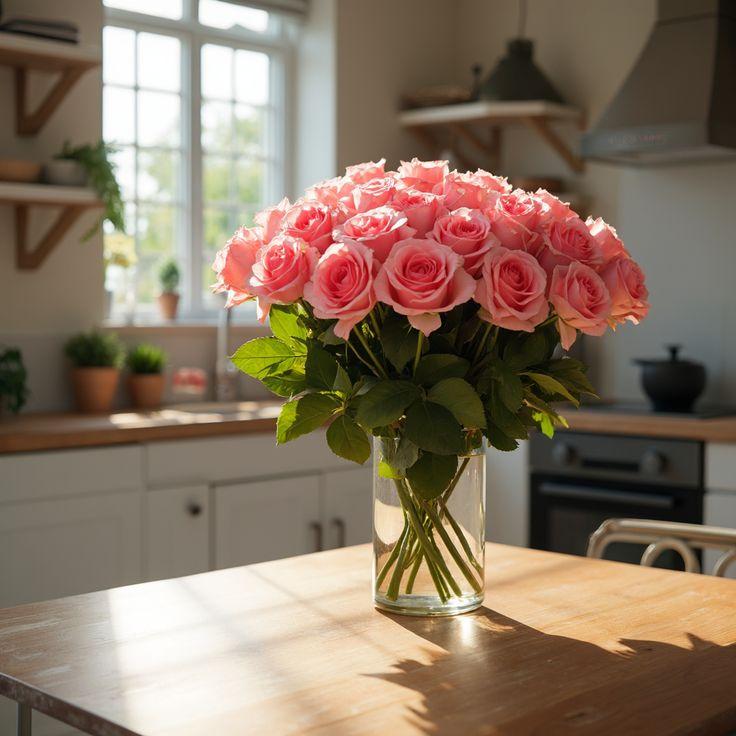 PaperFieldNest workshop space where corporate flower arrangements are designed and prepared for business delivery